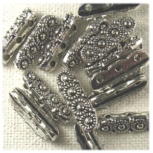 画像1: メタルビーズ　特殊系0229　14×4×4mm 【10ヶ入】 (1)